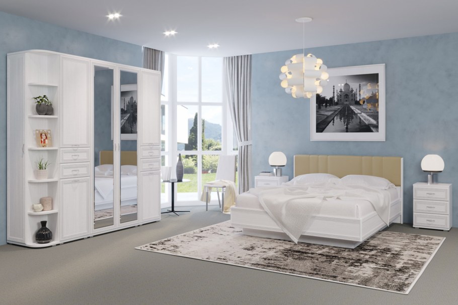 Спальня Карина Лером снежный ясень