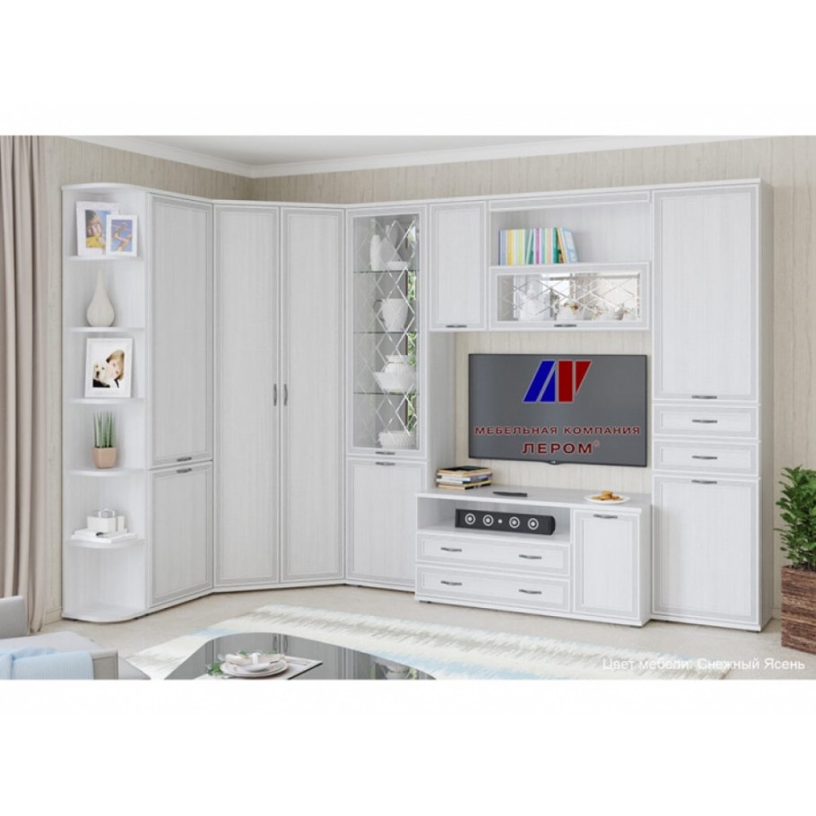 Гостиная Карина Лером снежный ясень