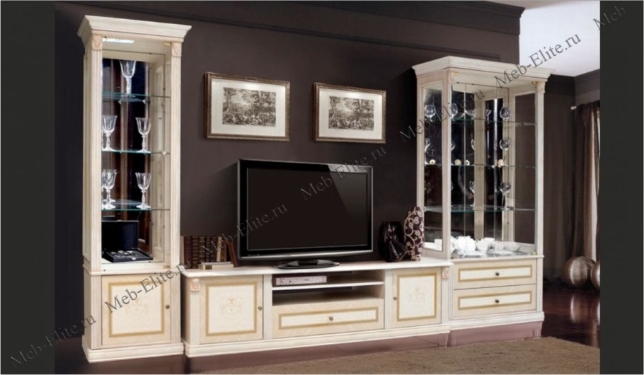 Карина 3 Ярцево мебель гостиная ТВ тумба