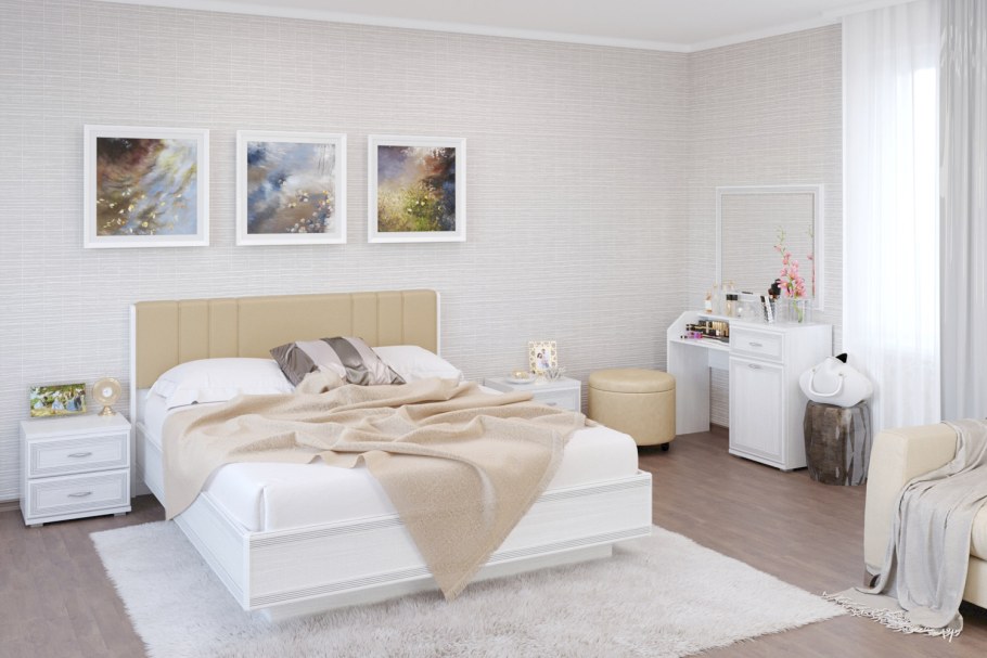 Спальня Карина Лером снежный ясень