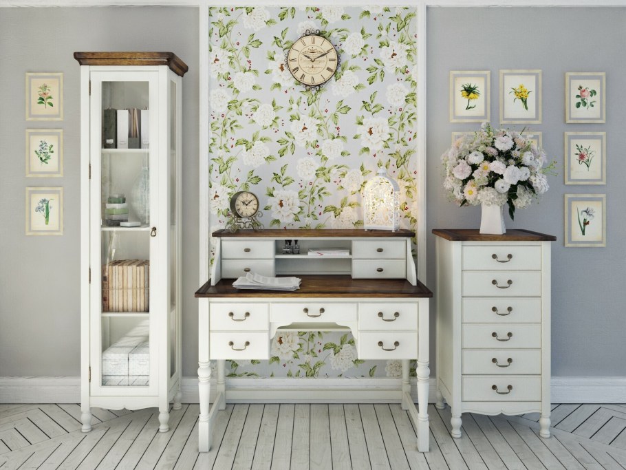 Декор мебели в стиле Прованс