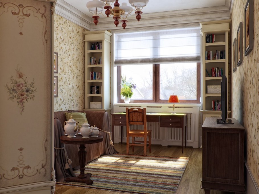 Рабочее место в стиле Прованс