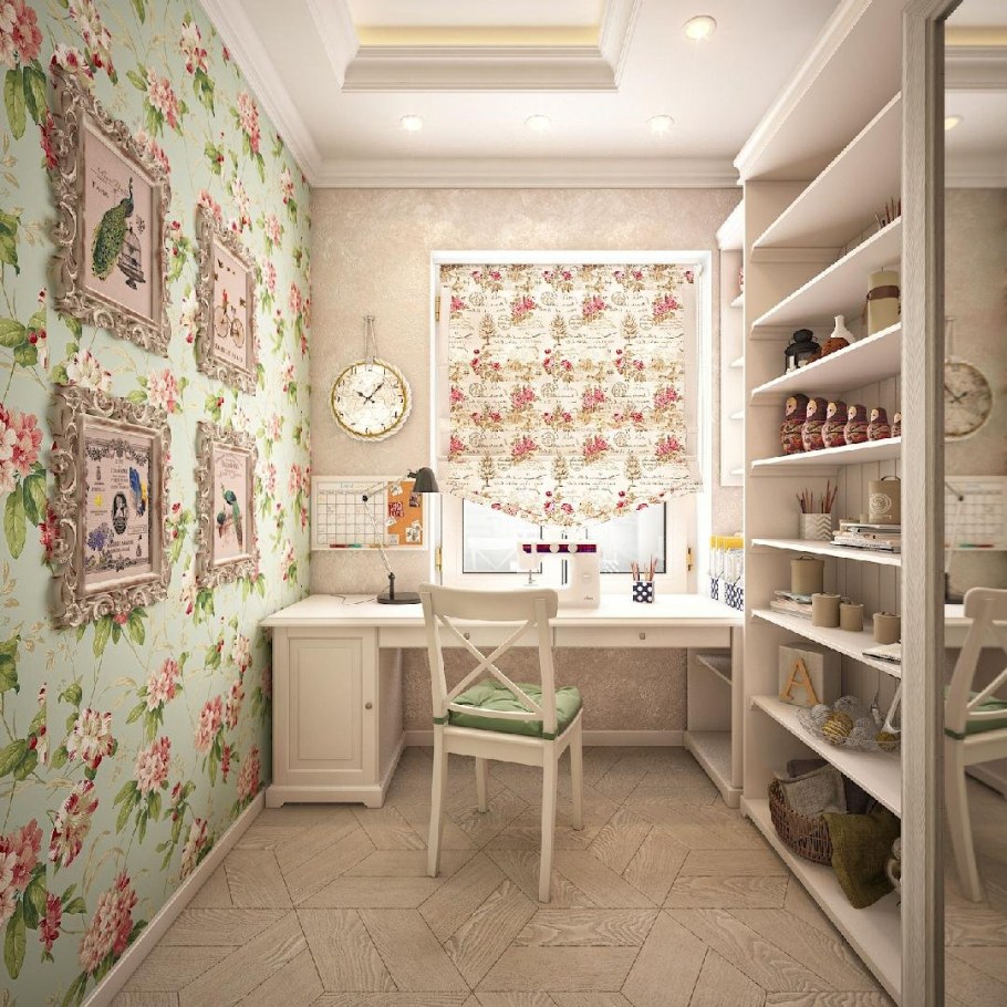 Кабинет в стиле Прованс