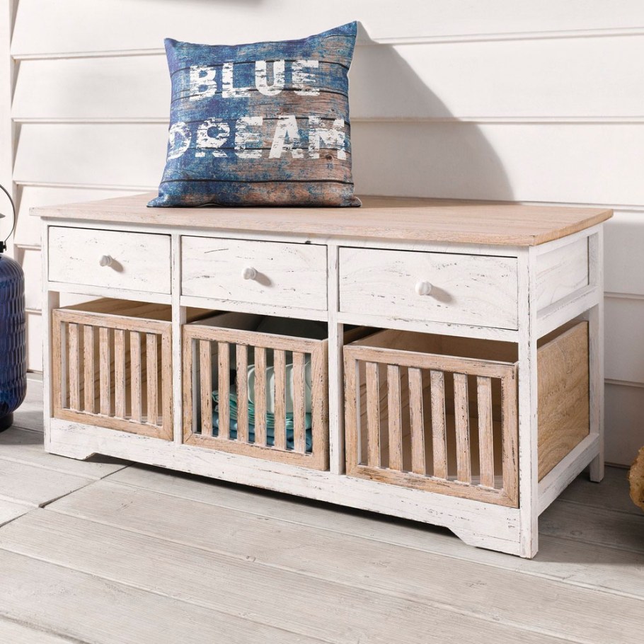 Скамья с ящиком