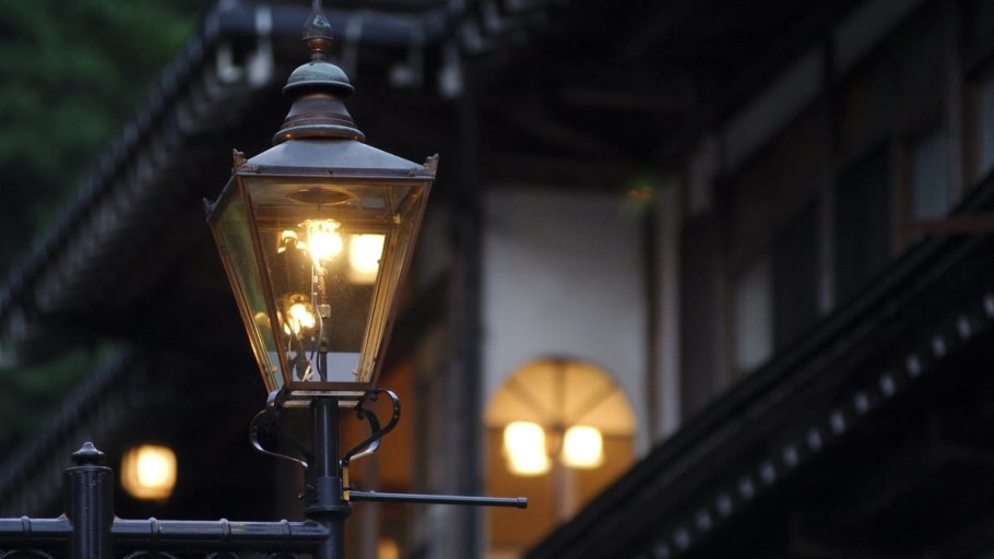 Освещение улиц 19 века