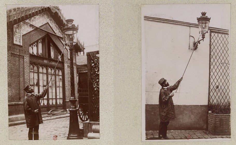 Электрические фонари 19 век в Москве