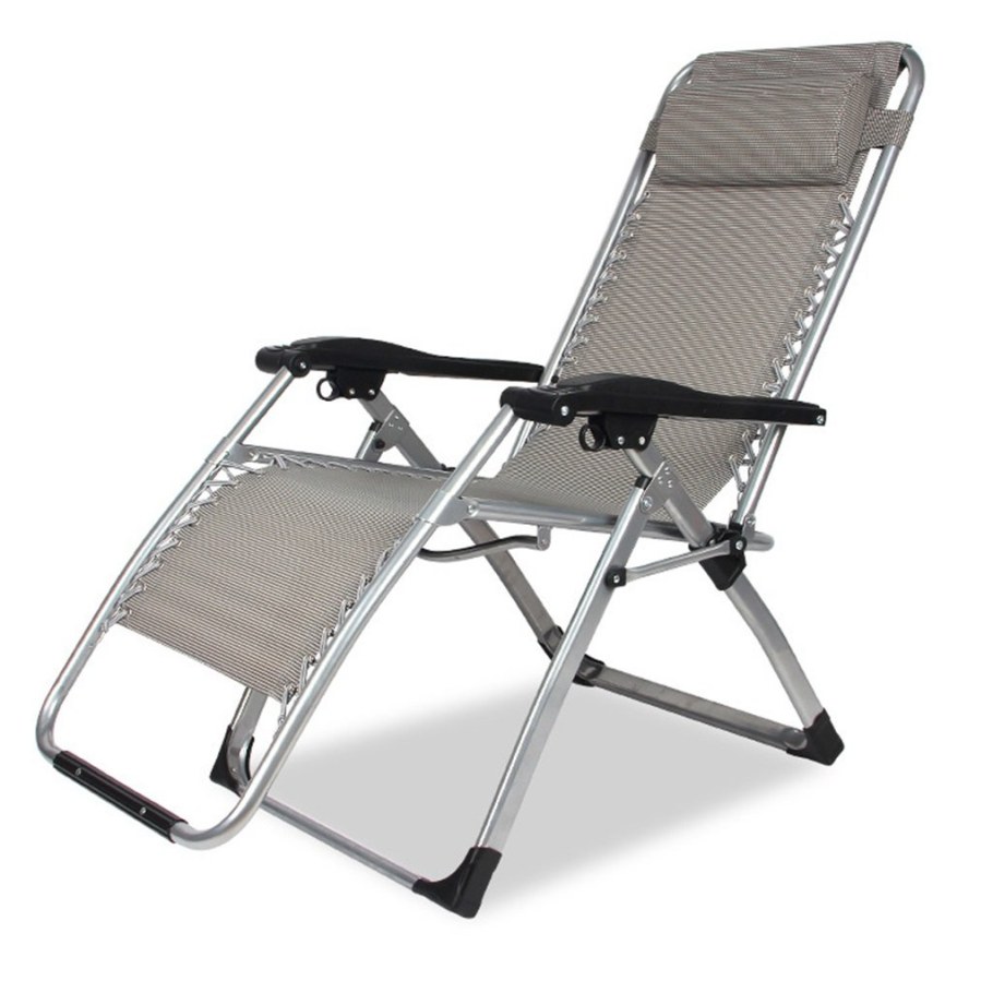 Шезлонг складной усиленный Gravity 2