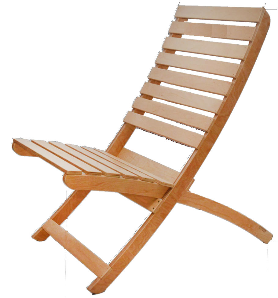 Шезлонг деревянный