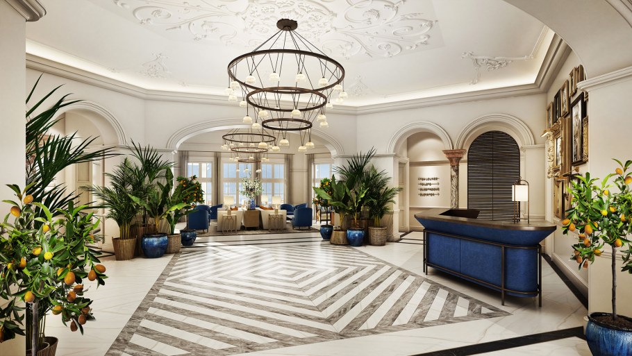 Интерьер Mosigkau Palace