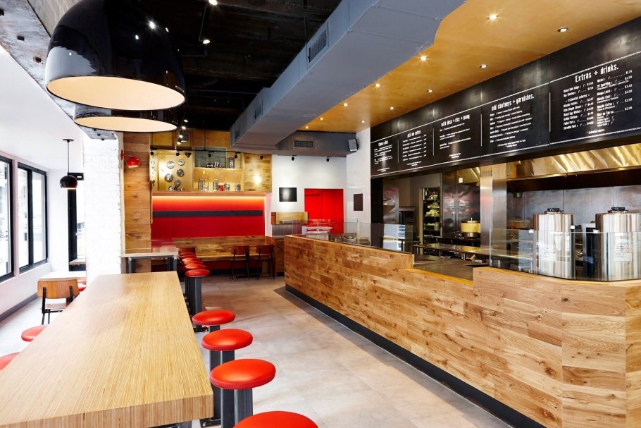 Рендер ресторан фастфуд