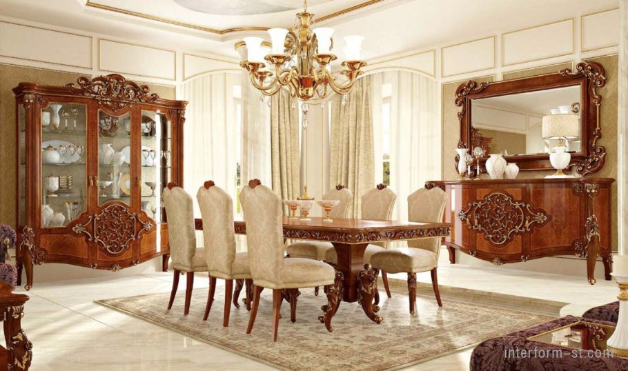 Столовый гарнитур для гостиной от дизайнера