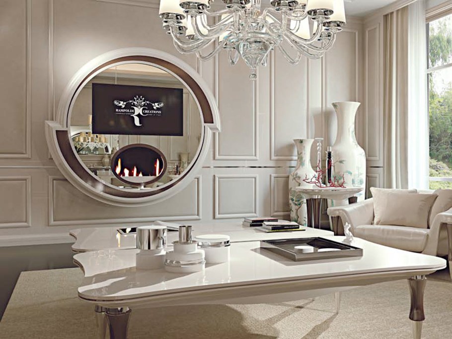 Итальянские гостиные 2021 ар деко