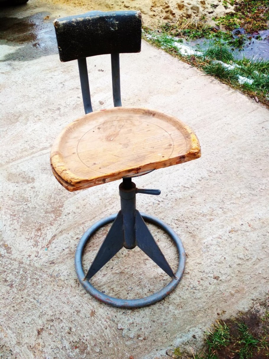 Стул винтовой СССР