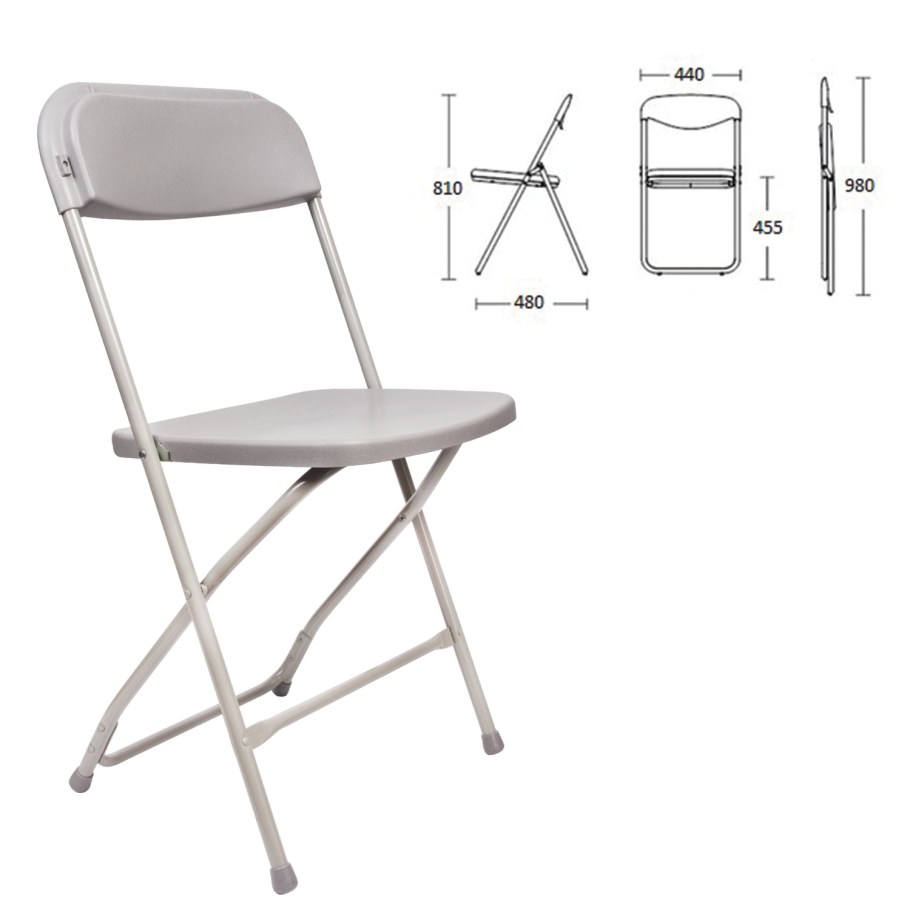 Стул складной Brabix Golf CF-007