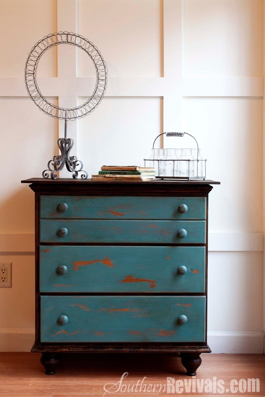 Винтажный комод в интерьере