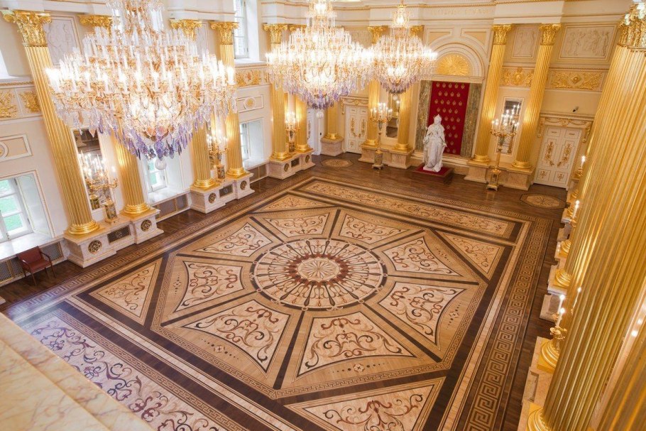 Царицыно Екатерининский зал большого дворца