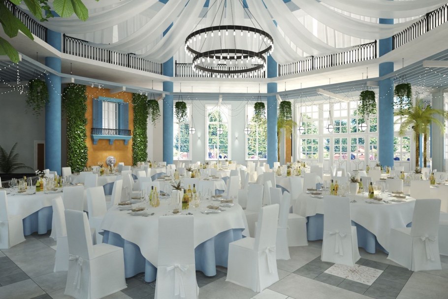 Банкетный зал Пантеон в парке Царицыно