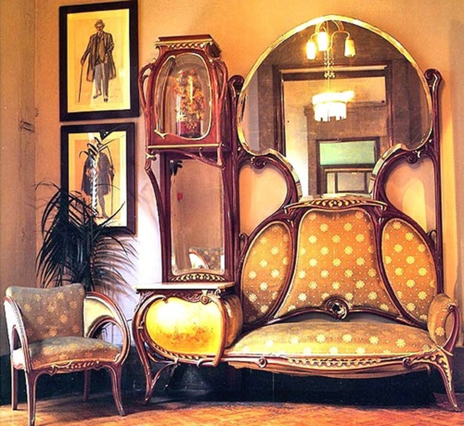 Мебель арт нуво Модерн