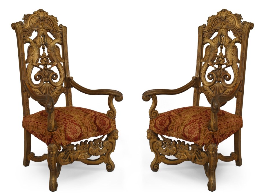 Стул кресло Ренессанс эпохи Возрождение