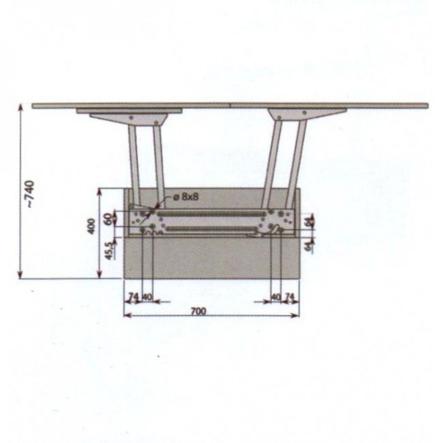 Журнальный стол-трансформер "КСЖ-2"