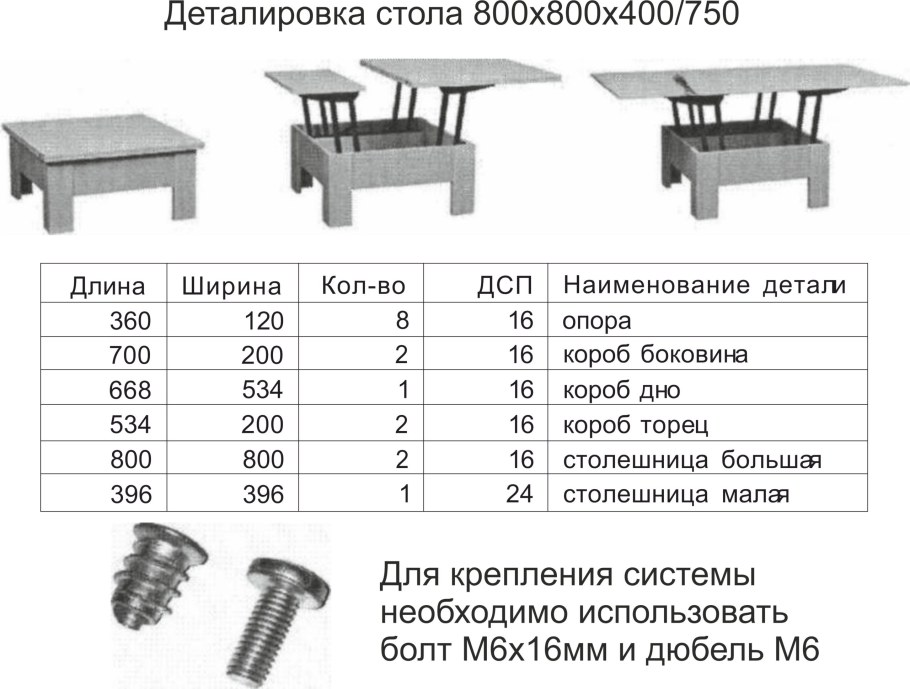 Кухонный стол раскладной Альт 11-12 М(27/7, C, R6)
