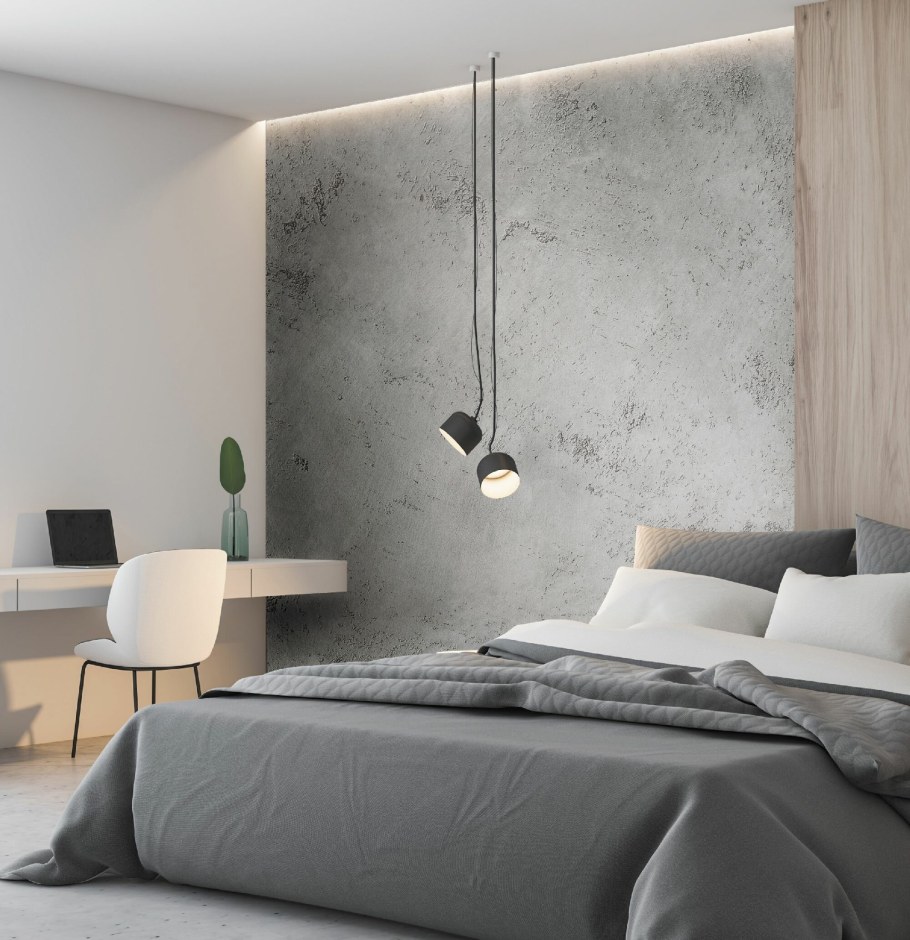 Фактурная штукатурка Maitre deco «le beton» эффект бетона 9 кг