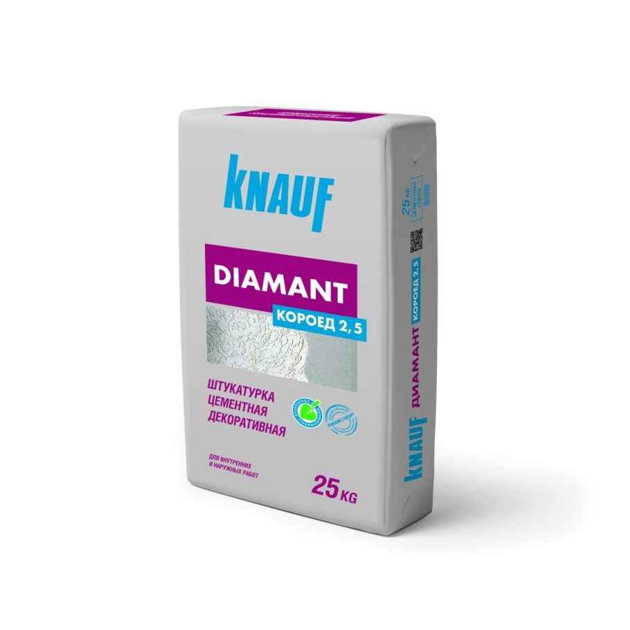 Штукатурка декоративная Knauf Diamant шуба, 1,5 мм, 25 кг