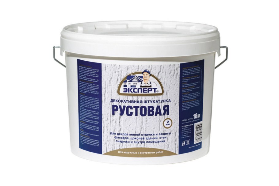 Декоративная штукатурка рустовая