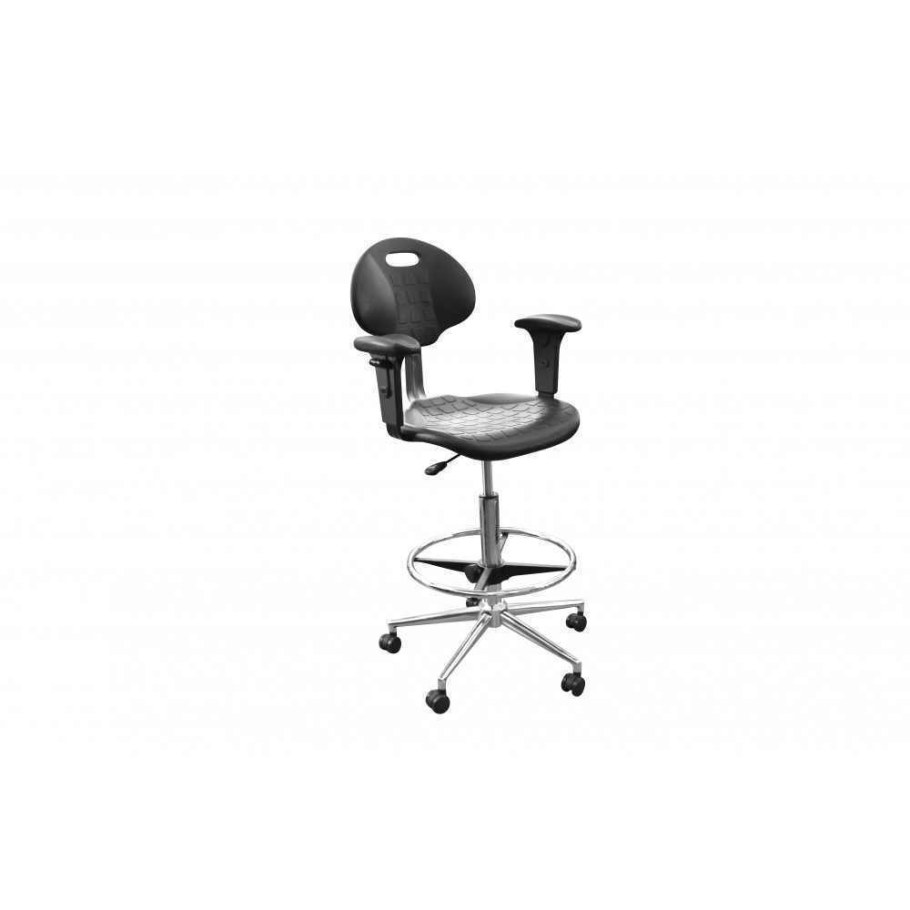 Кресло полиуретановое с подлокотниками кр12