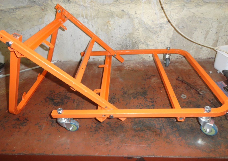 Тележка автослесаря подкатная