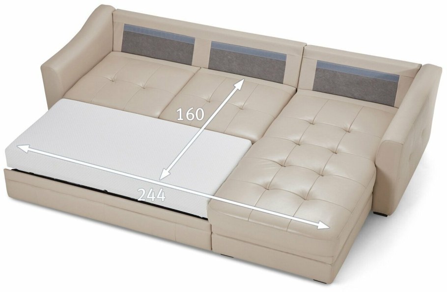 Угловой диван-кровать Мальта