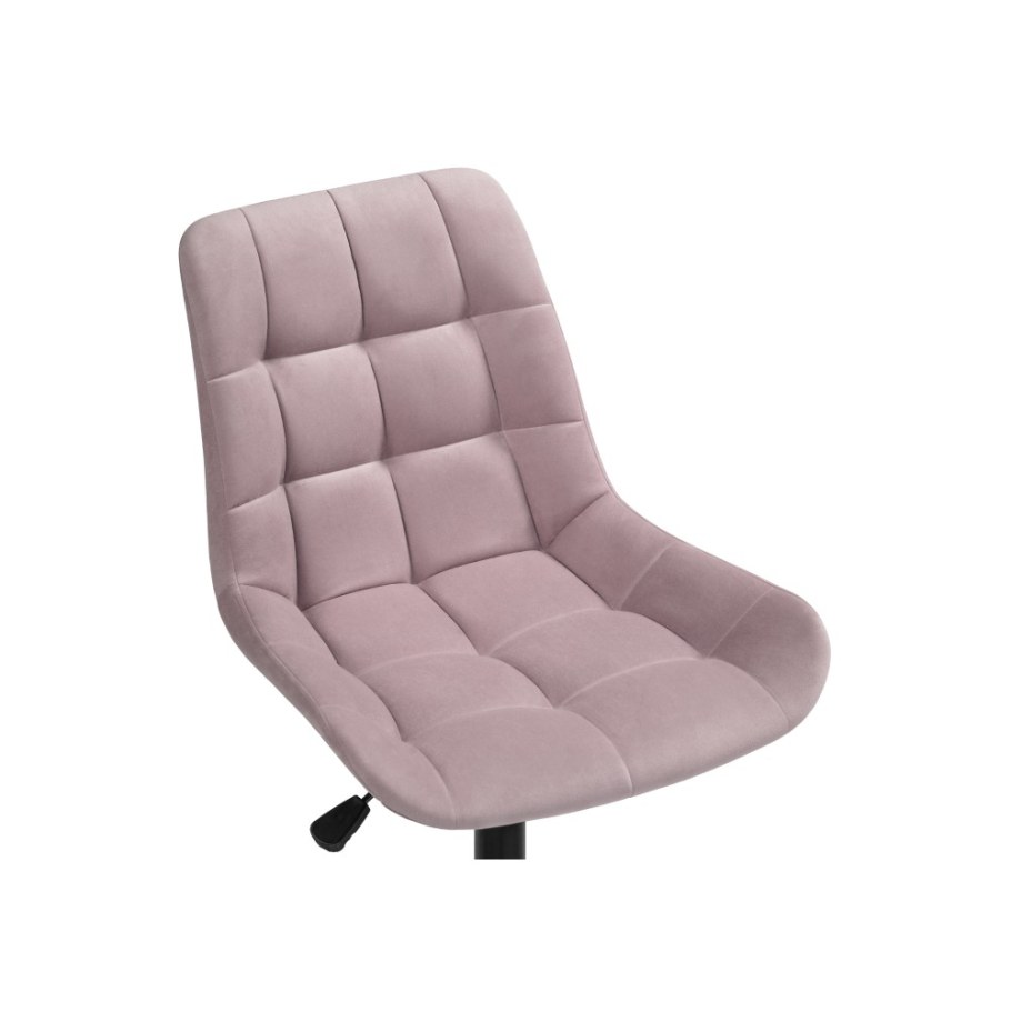 Компьютерное кресло келми микровелюр светло-лиловый / белый глянец