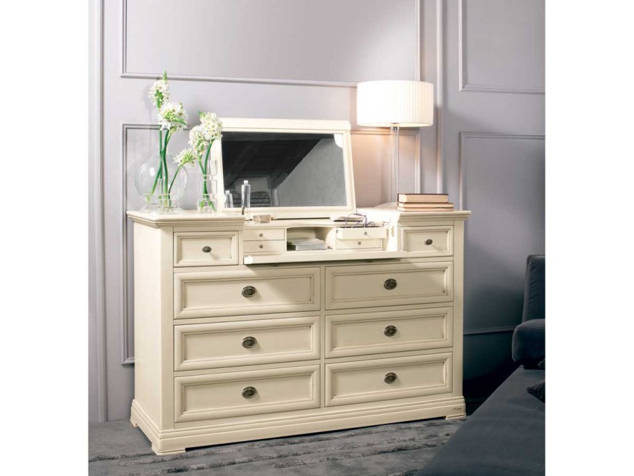 Комод Диамант белый