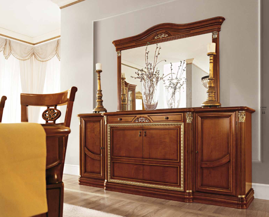 Комод буфет итальян орех