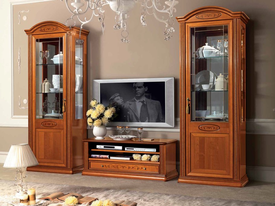 Гостиная Siena вишня фабрика Camelgroup