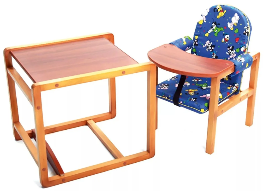 Стульчик трансформер Вилт малыш синий