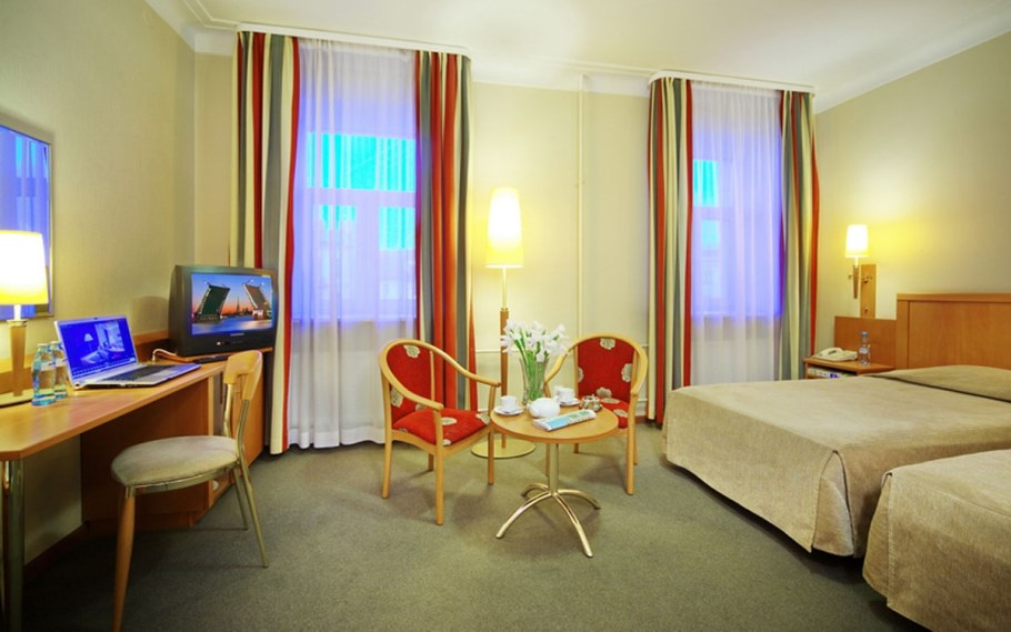 Питер гостиница Октябрьская номер стандарт