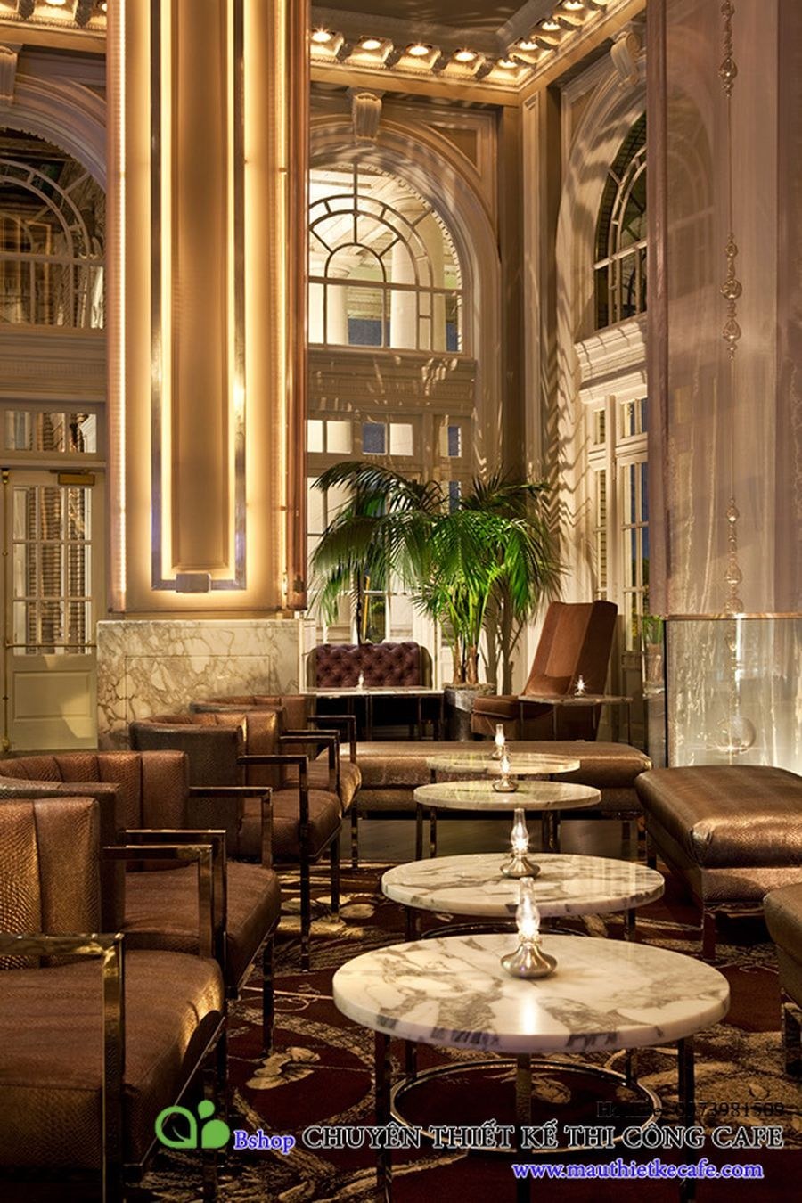 Бар в Москве в стиле ар-деко