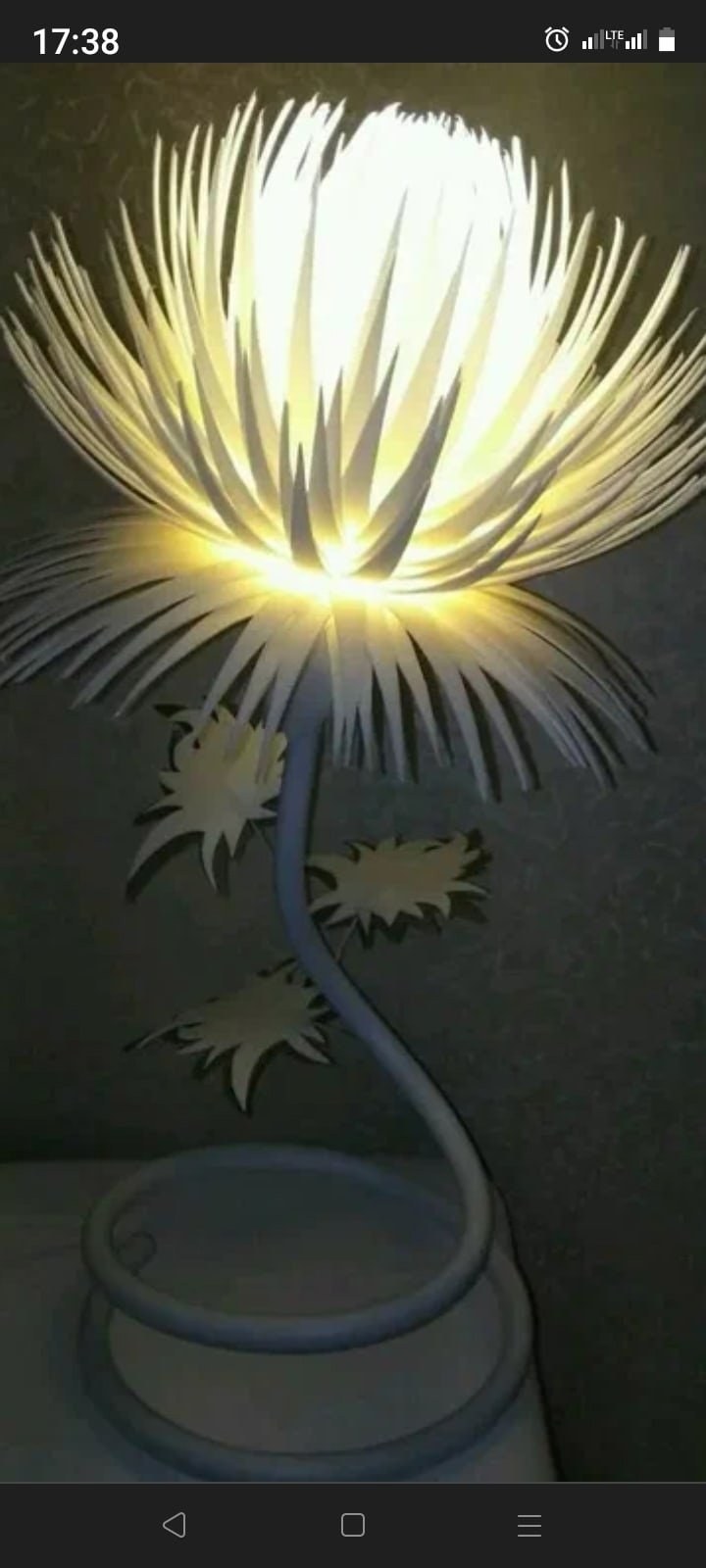 Светильник из изолонизолона