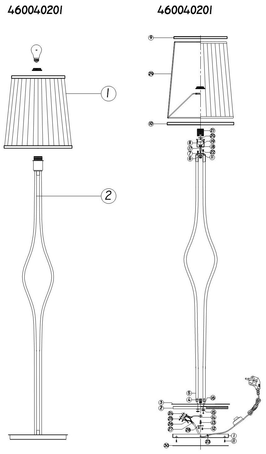 Торшер инесса (58 фото)