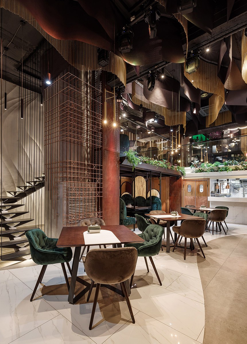 Ресторан в стиле арт деко