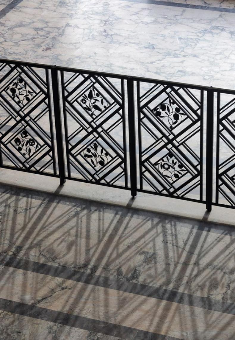 Забор арт деко