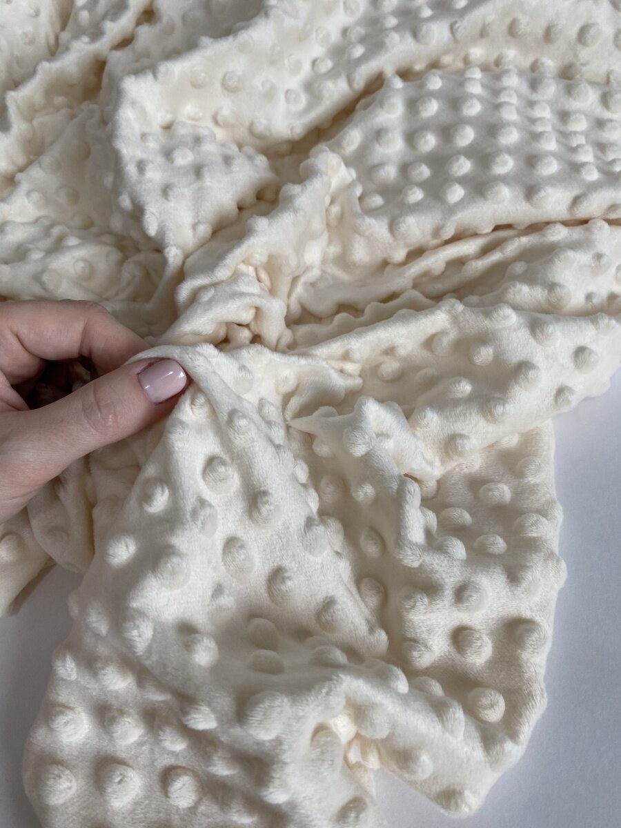 Рукоделие из плюшевой ткани