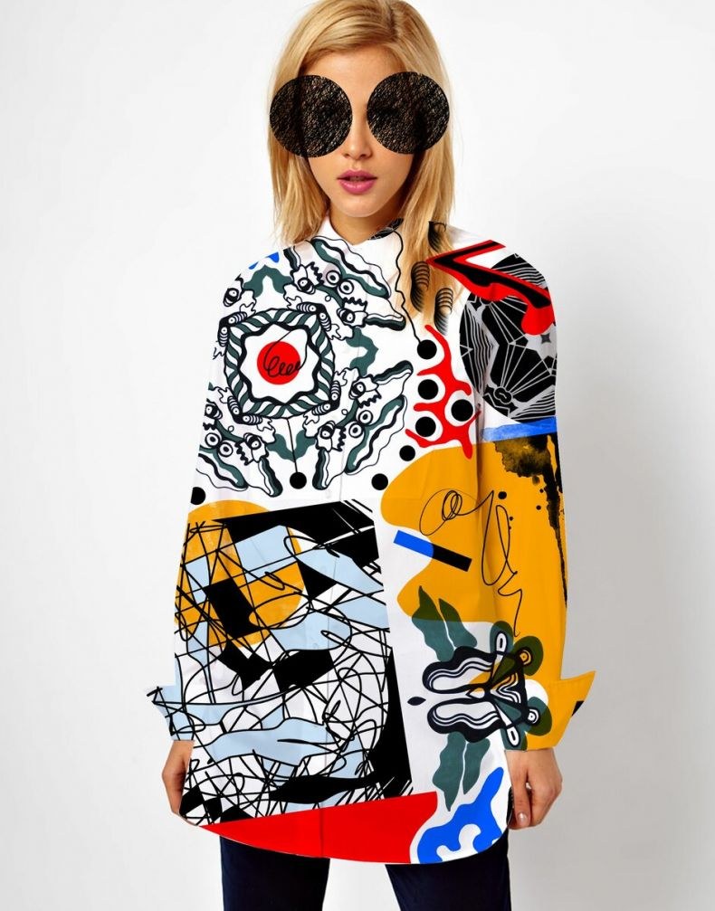 Яркие принты в одежде