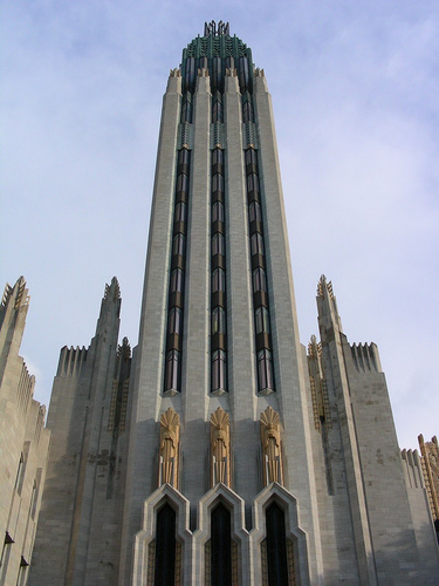 Ар деко в Америке архитектура