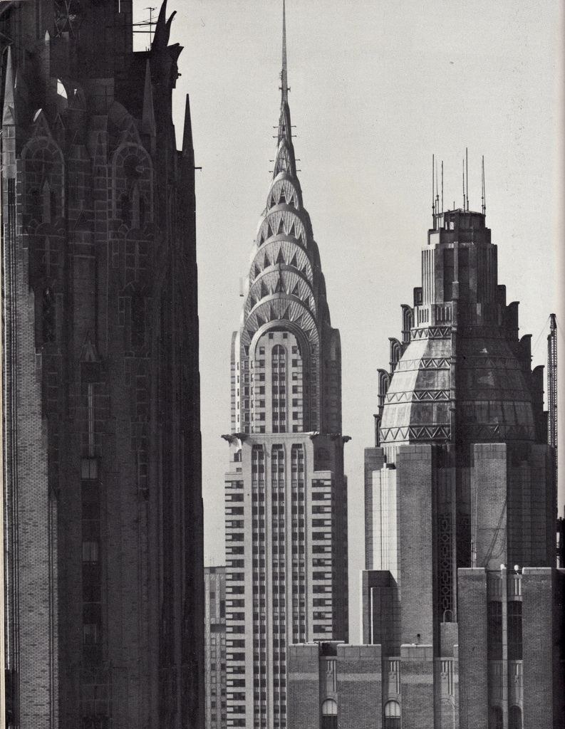 Крайслер-Билдинг в Нью-Йорке 1930