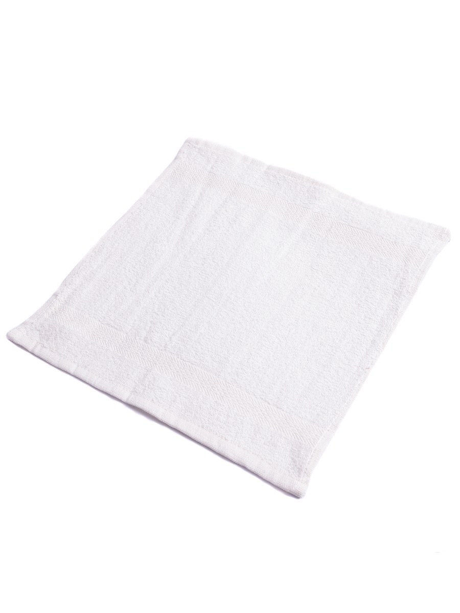 Белое полотенце салфетка