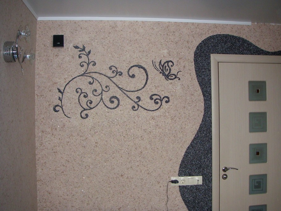 Жидкие обои