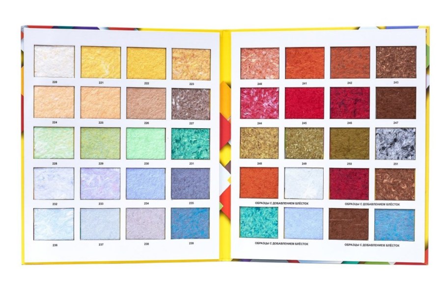 Жидкие обои Силк пласт