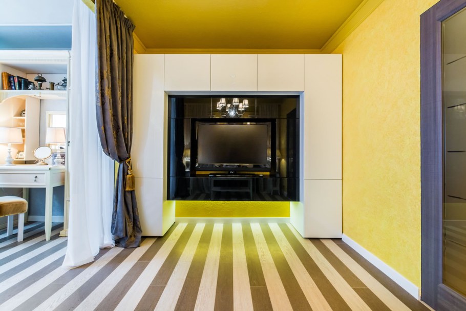 Жидкие обои Силк Пластер в интерьере фото